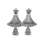 Silver 1 Piece Long Jhumki