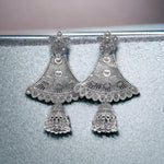 Silver 1 Piece Long Jhumki