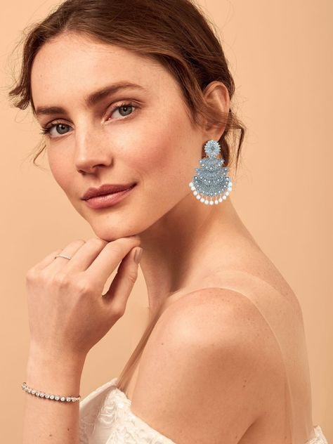 Silver 3 Piece Dangler