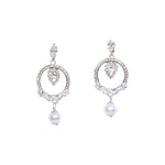 Diamond Jhumki Silver