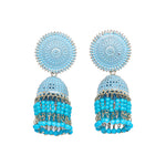 Blue Jhumki Single Color