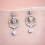 Diamond Jhumki Silver