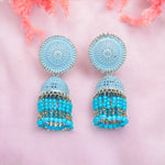 Blue Jhumki Single Color