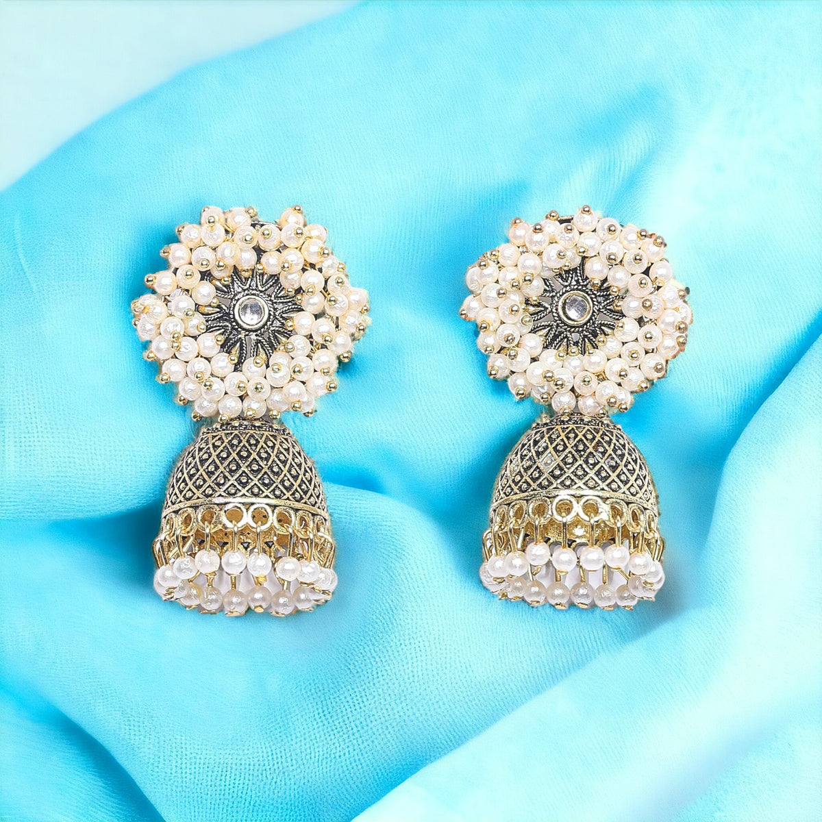 Set Of 4 Jhumkas of Charming 4