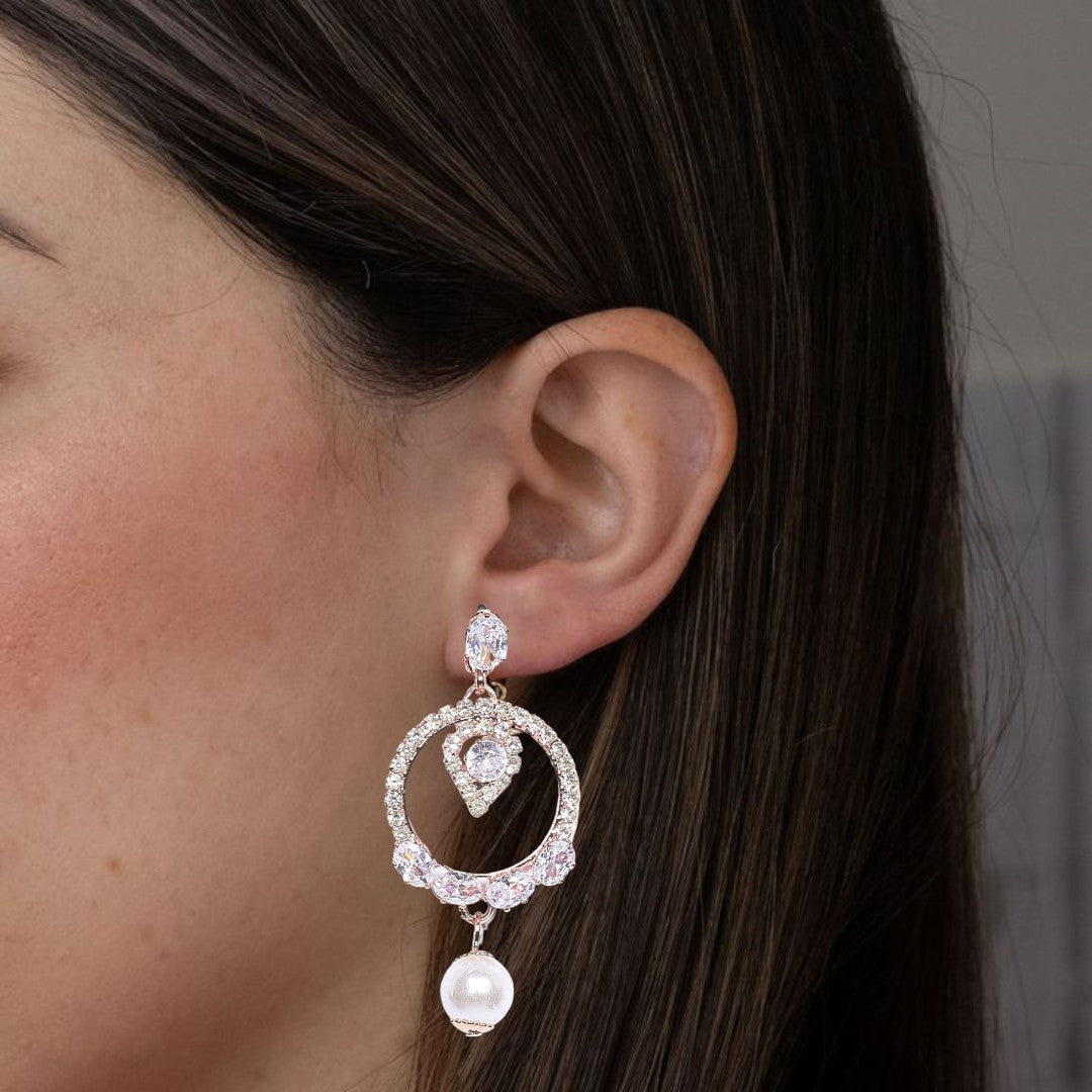 Diamond Jhumki Gold